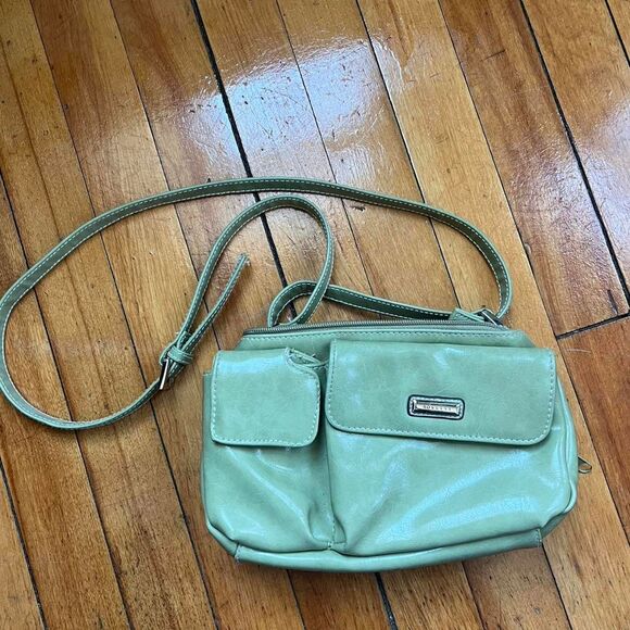 Rosetti Bag Y2K Vintage Women's Green Patent Leather - Picture 1 of 8